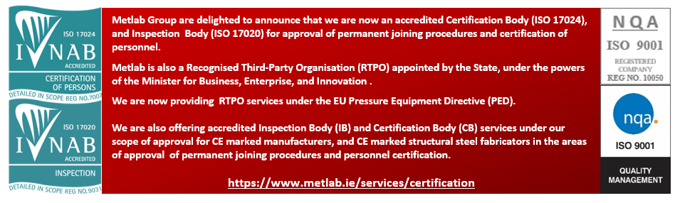 metlab certification